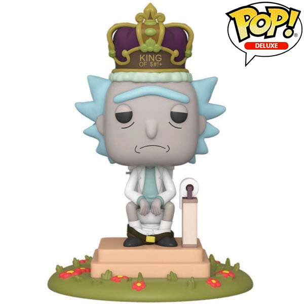 Pop Deluxe! Tv: Rick & Morty- King of $#!+ w/Sound 6 inch