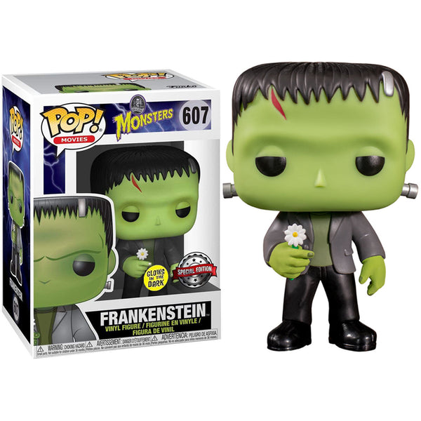 POP Movies: Universal Monsters - Frankenstein w/Flower (GW) (Exc)