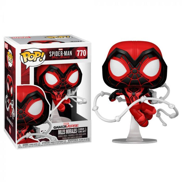 Pop! Marvel: Miles Morales in Crimson Cowl Suit