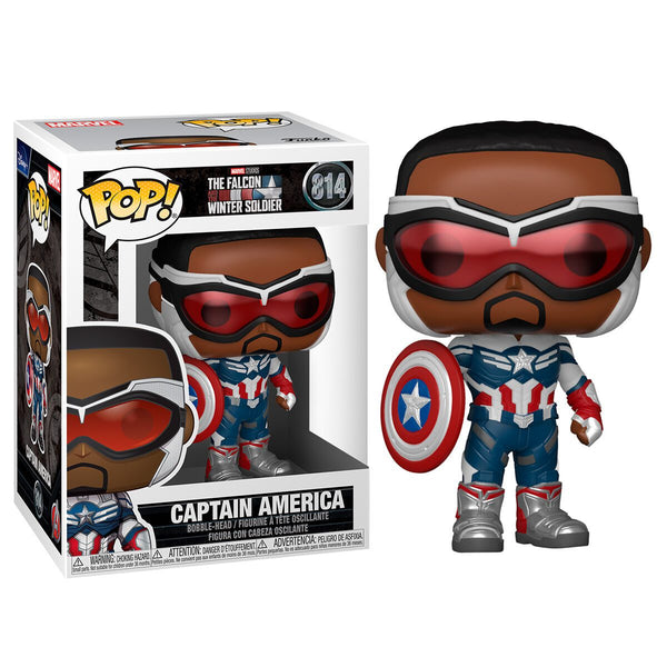 Pop! Marvel: The Falcon & Winter Soldier- Captain America
