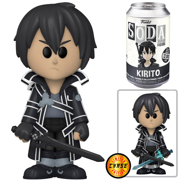 Vinyl SODA: Sword Art Online- Kirito w/Chase