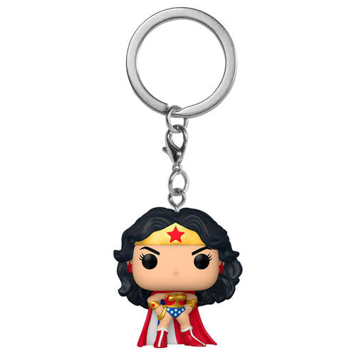 Pocket Pop! Heroes: WW 80th- WW (Classic w/ Cape)