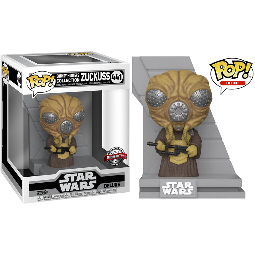 Pop Deluxe! Star Wars: Bounty Hunter- Zuckuss (MT)(Exc) – Fandom