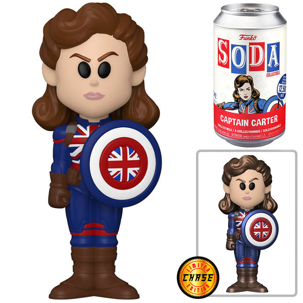 Vinyl SODA: Marvel: What-If? Captain Carter w/Chase (IE)