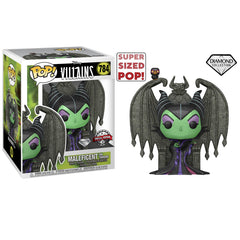 Pop Deluxe! Villains- Maleficent on Throne (DGLT)(Exc)