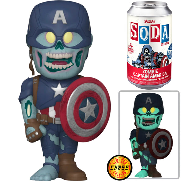 Vinyl SODA: Marvel: Zombie- Captain America w/Chase (GW)(IE)