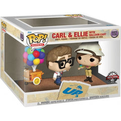 Movie Moment! Movies: Up- Carl & Ellie w/ Balloon Cart (Exc)