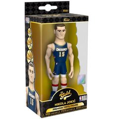 Gold 5" NBA: Nuggets- Nikola Jokic (AwayUni) w/ Chase