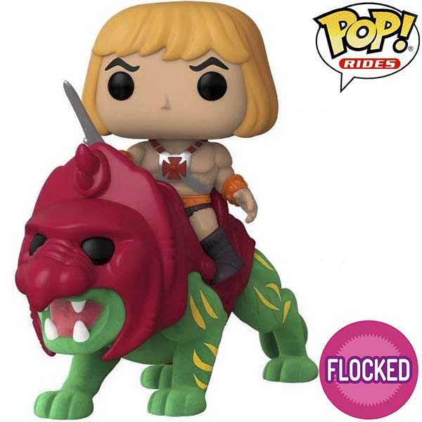 Pop Rides Deluxe! MOTU- He-Man on BC (FL)(Exc)