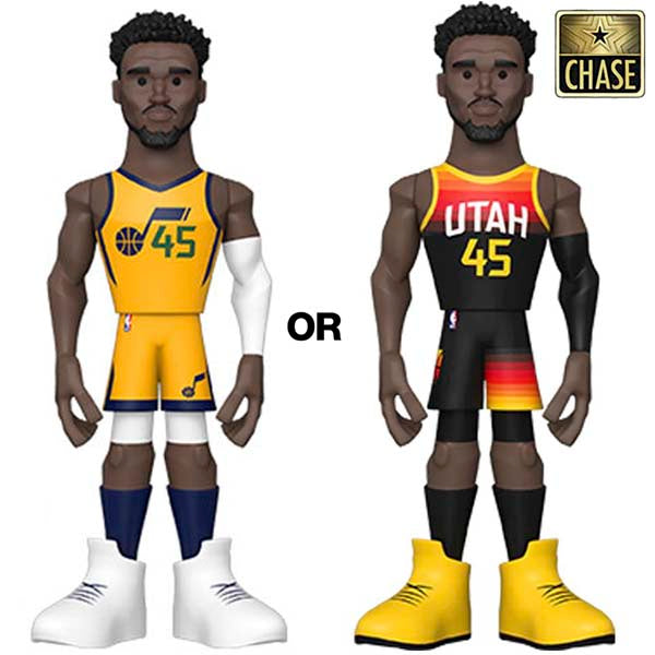 Gold 5" NBA: Jazz- Donovan Mitchell (CE'21) w/Chase