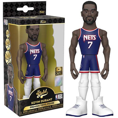 Gold 5" NBA: Nets- Kevin Durant (CE'21) w/Chase