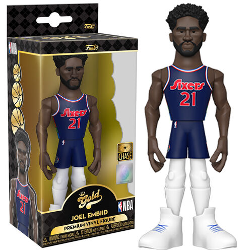 Gold 5" NBA: Sixers- Joel Embiid (CE'21) w/Chase