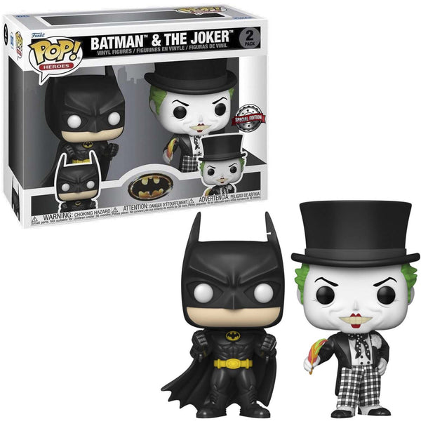Pop! Heroes: Batman (1989) Joker & Batman 2PK (MT)(Exc)
