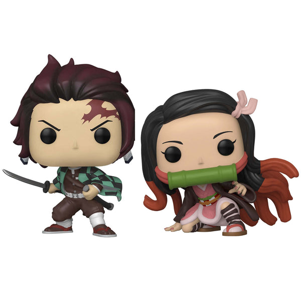 Pop! Animation: Demon Slayer- Tanjiro & Nezuko 2PK (Exc)