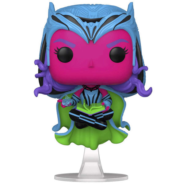 Pop! Marvel: WandaVision- Scarlet Witch (Blacklight)(Exc)