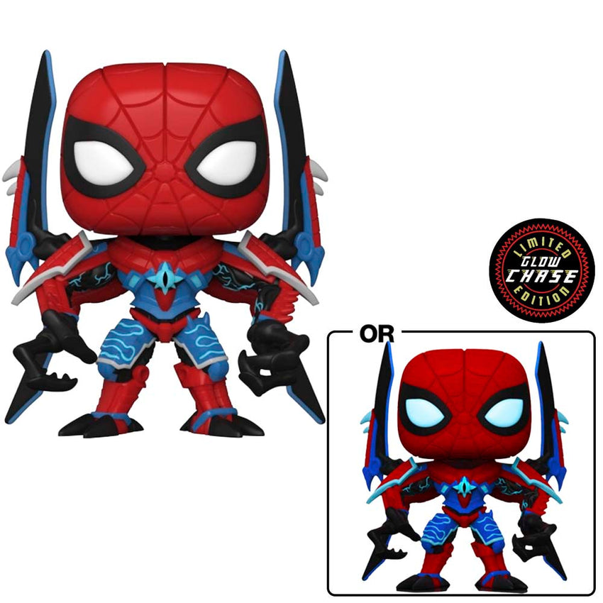 Pop! Marvel: Monster Hunters- Spider-Man w/Chase (Exc)