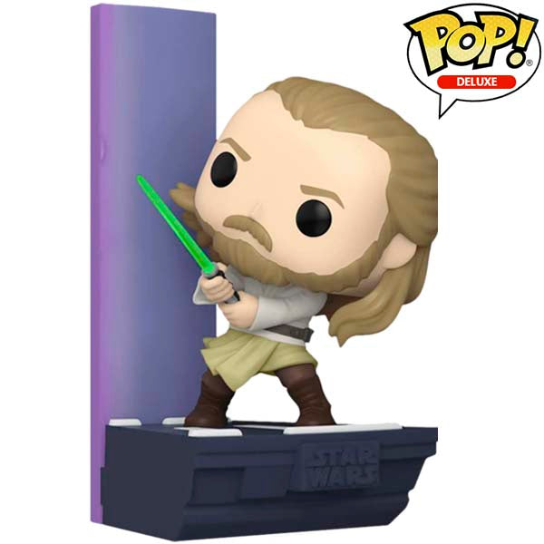 Pop Deluxe! Star Wars: DOTF- Qui Gon (Exc)