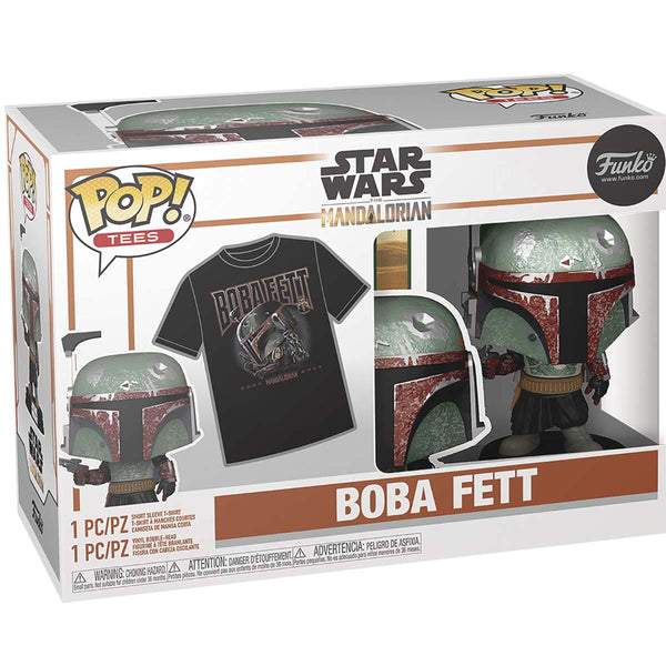 Pop & Tee! Movies: Star Wars - Boba Fett (XL)
