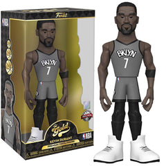 Gold 12" NBA: Nets- Kevin Durant (CE'21) w/Chase (Exc)
