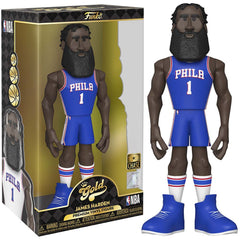 Gold 12" NBA: 76ers - James Harden w/Chase