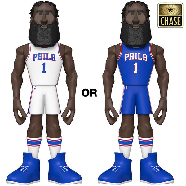 Gold 12" NBA: 76ers - James Harden w/Chase