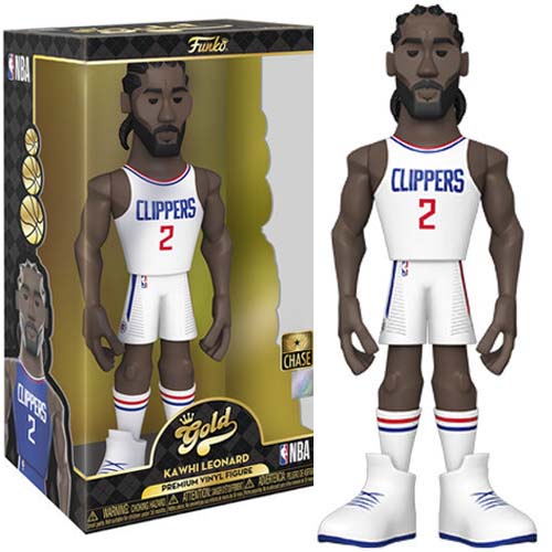 Gold 12" NBA: Clippers- Kawhi Leonard w/Chase