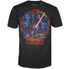 Pop Tee! Star Wars: Empire Strikes Poster- M