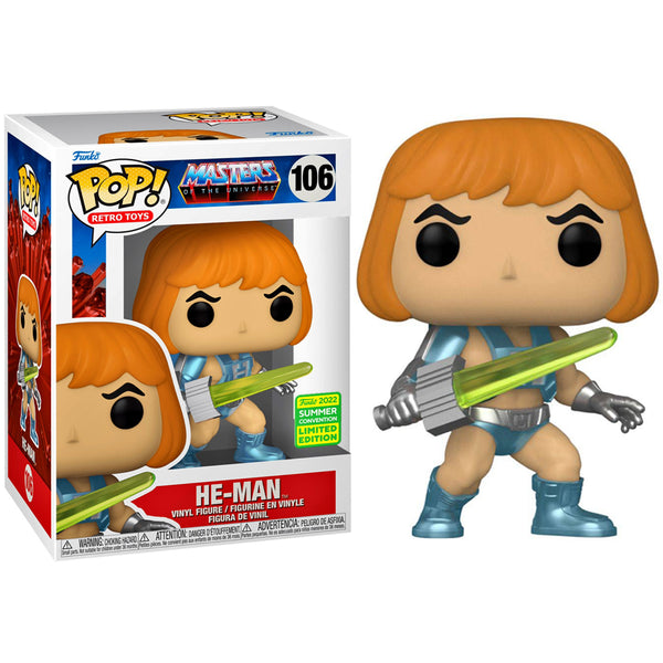 Pop! Animation: MOTU- Laser Power He-Man (SDCC'22)