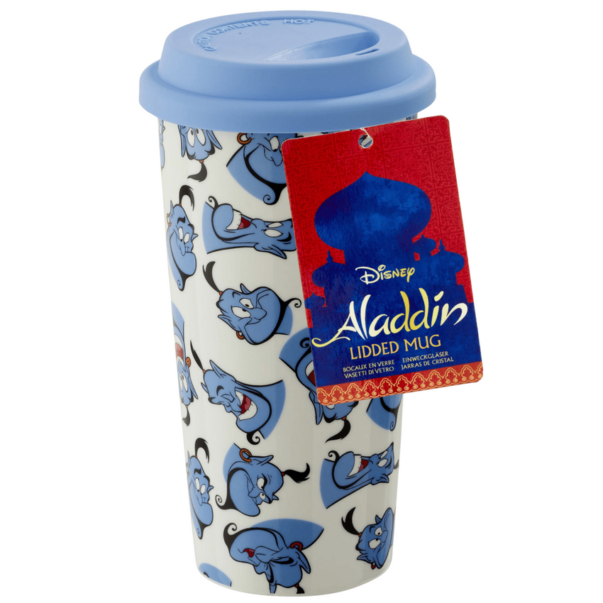Aladdin - Lidded Mug - Genie Pattern - Fandom