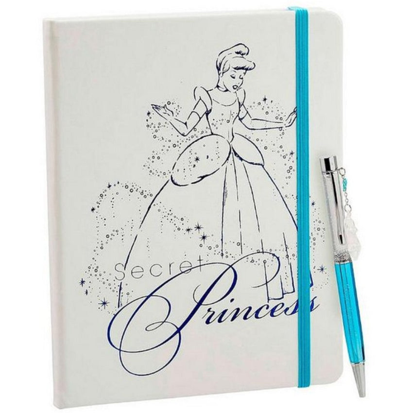Notebook & Pen! Disney Cinderella Platinum Secret Princess