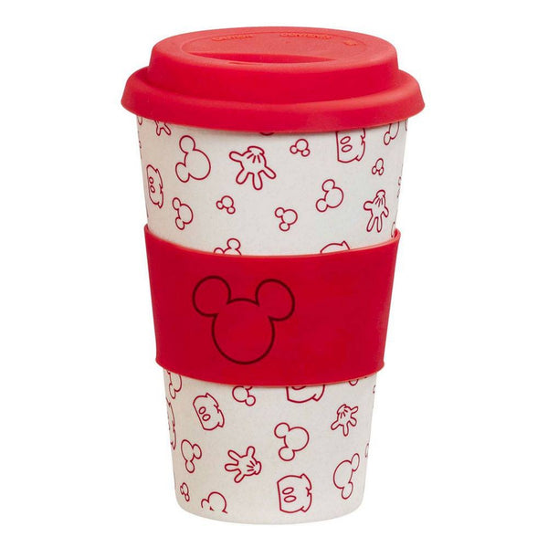 Bamboo Lidded Mug! Disney: Colour Block: Oh Boy