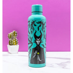 Metal Water Bottle! Disney Villains: Maleficent