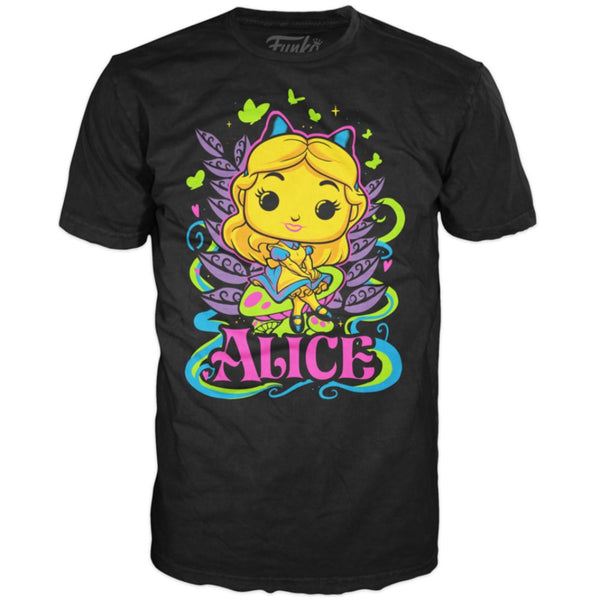 Pop Tee! Blacklight- Alice (S)