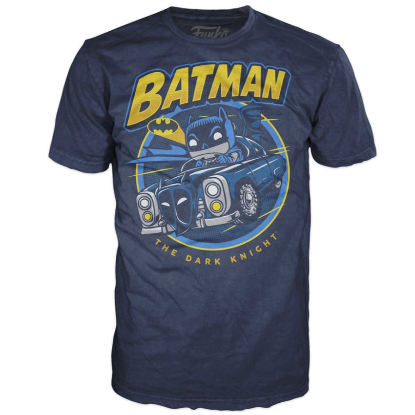 Pop Tee! DC Comics: Batman Simple Ride (XL)