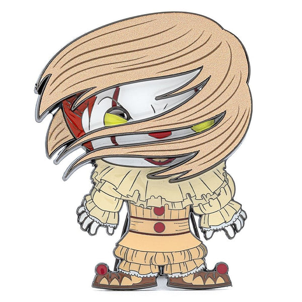 Enamel Pin! Horror: IT with wig (Chase)