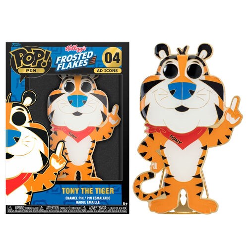 Enamel Pin! Ad Icons: Frosted Flakes - Tony The Tiger