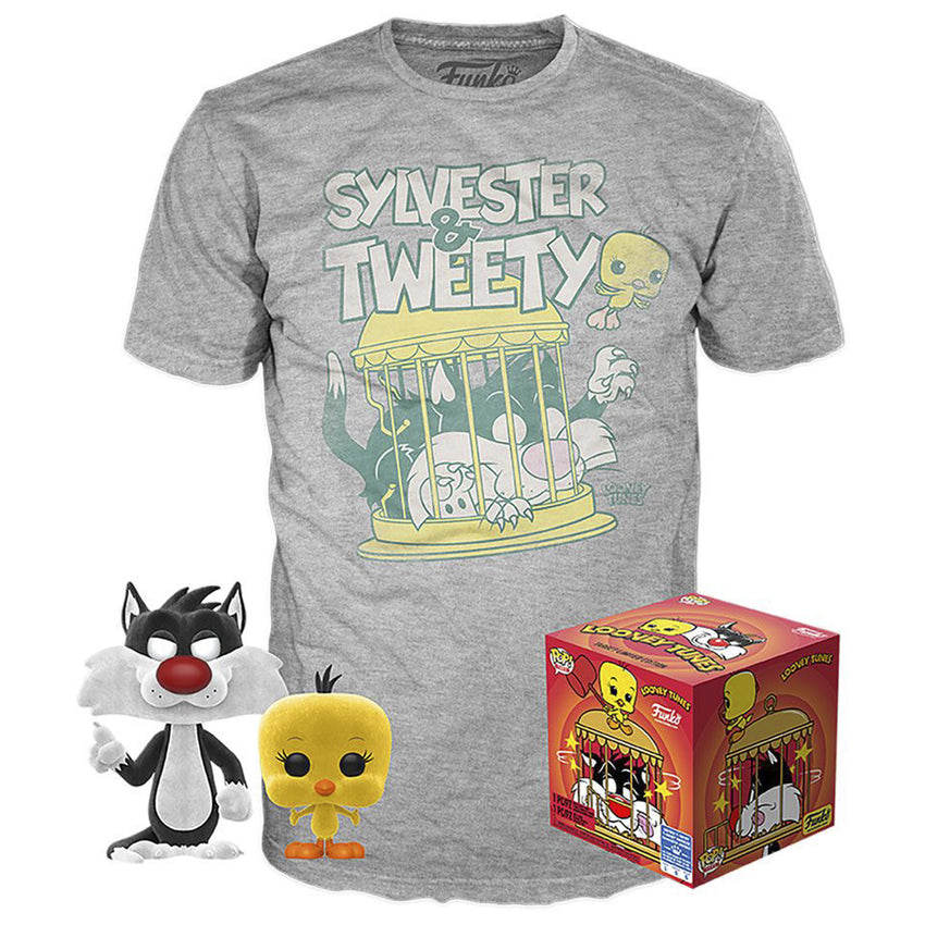 Pop & Tee!  Looney Tunes: Sylvester & Tweety (L)