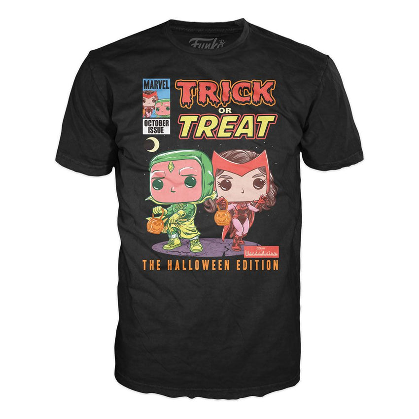 Pop Tee! Marvel: Scarlet Vision Halloween (XL)