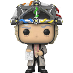 POP & Tee! Movies: Back to the Future - Doc with Helmet (XL)