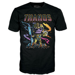 POP & Tee! Marvel: Thanos Blacklight (S)