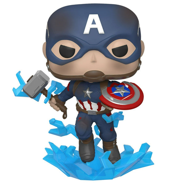 Pop! Marvel: Avengers Endgame- Capt A w/ Broken Shield