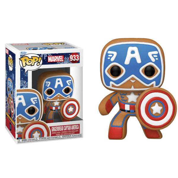 Pop! Marvel: Holiday- Captain America