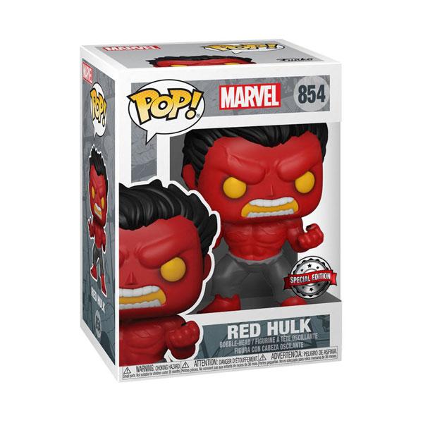 Pop! Marvel: Hulk- Red Hulk w/(GW) (Exc) w/chase
