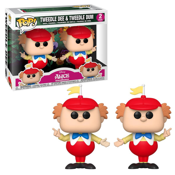 Pop! Disney: Alice 70th - Tweedle Dee & Dum 2pk