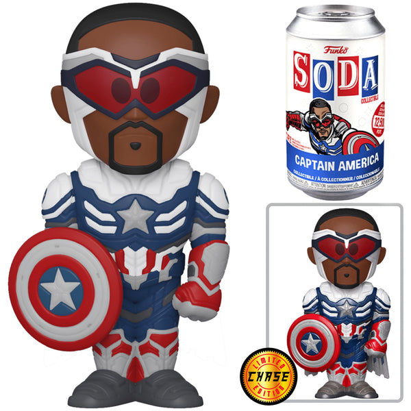 Vinyl SODA:The Falcon and The Winter Solider - Captain America w/Chase (IE)