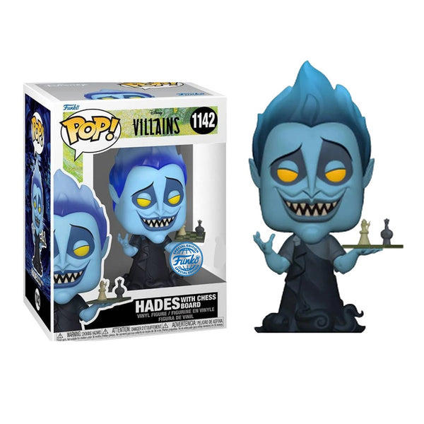 Pop! Disney: Villains - Hades w/Board (Exc)