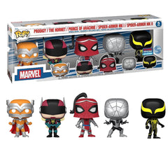 Pop! Marvel: YS Spider-Man 5pk (Exc)