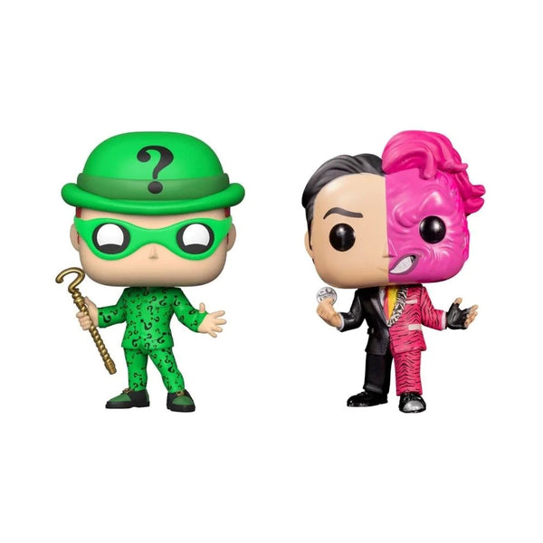 Pop! Heroes: Batman (1995) TwoFace & Riddler 2PK (GW)(Exc)