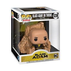 Pop Deluxe! Heroes: DC Black Adam- Black Adam on Throne