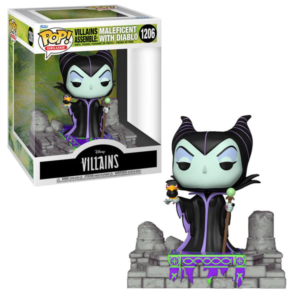 Pop Deluxe! Disney: Villains - Maleficent w/ Diablo (Exc)